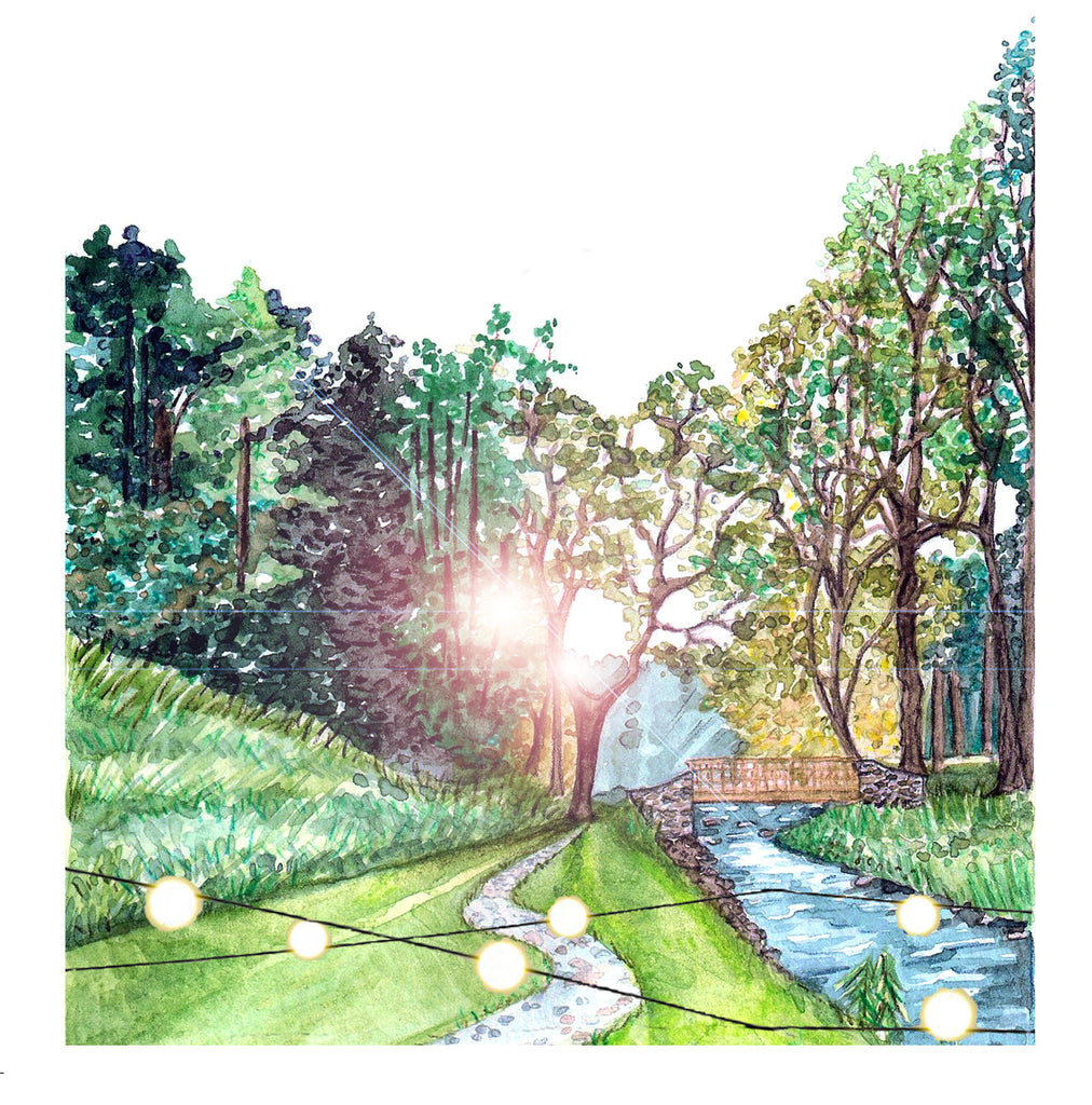 A Wedding at Gisburne Park and a Love Map